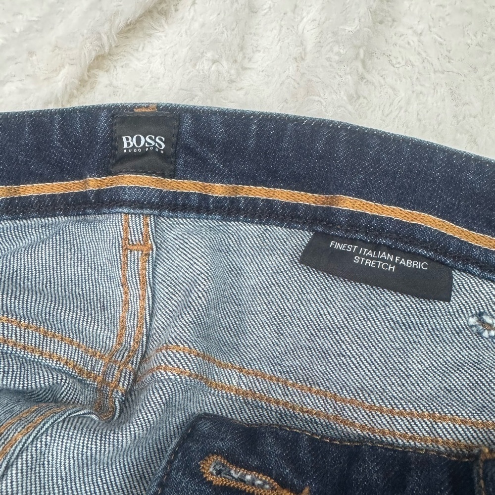 BOSS HUGO BOSS Regular fit Jeans in dark blue - Picture 6 of 10